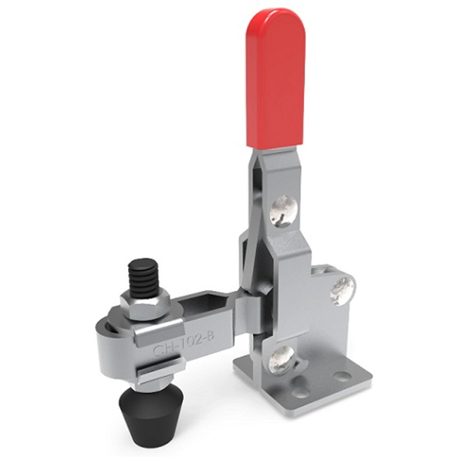 Vendita online Bloccaggio verticale base piatta braccio regolabile 100 Kg. Inox